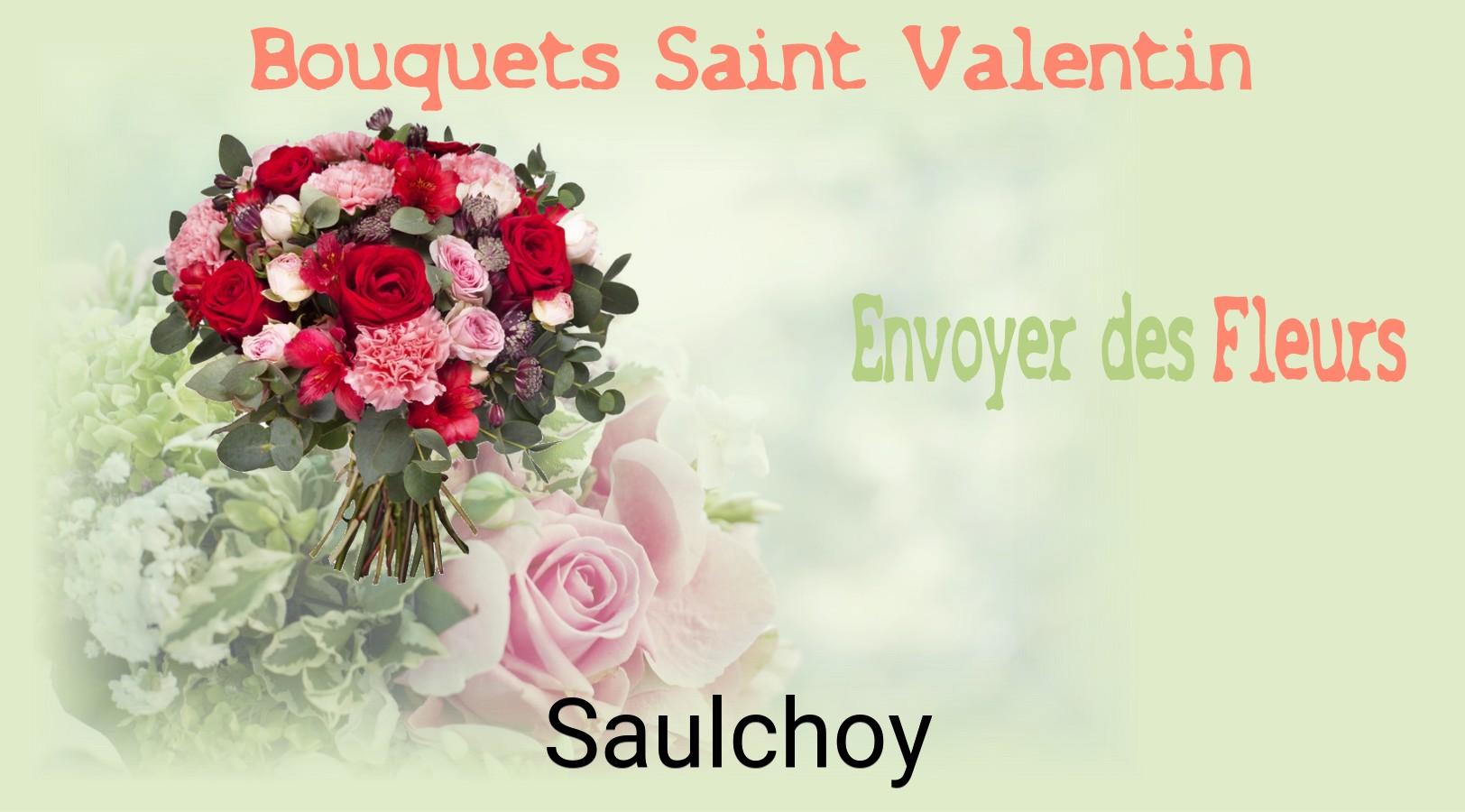 Roses de Saint-Valentin livrées à Saulchoy